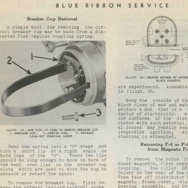 Blue Ribbon Service Training Course for F-4 & F-6 Magnetos Download on PDF - Image 5